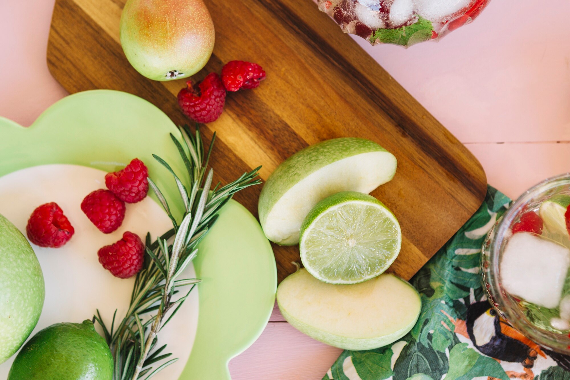 Ingredientes frescos y naturales